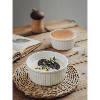 微瑕陶瓷小碗創意餐具米飯碗甜品碗蛋糕碗家用日式個性可微波爐碗