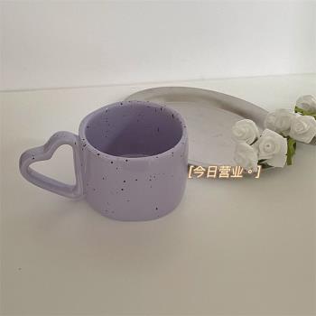 韓式創意復古小眾懷舊水杯馬克杯咖啡杯個性陶瓷早餐燕麥牛奶杯