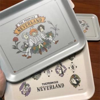 約定的夢幻島長方托盤The Promised Neverland竹纖維零食盤裝飾盤