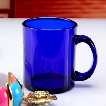 原料藍色太陽水瓶藍色玻璃零極限清理工具ceeport藍色水杯玻璃杯
