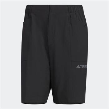 Adidas 男短褲 口袋 防潑水 黑【運動世界】IL8948