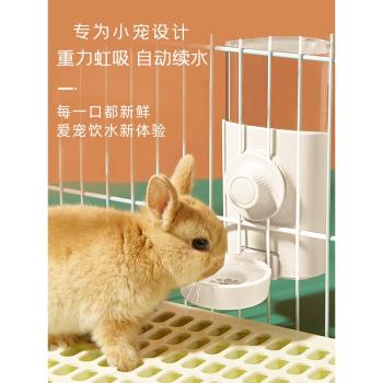 兔子水壺飲水器荷蘭豬龍貓喂水大容量自動續水600ml寵物喝水用品