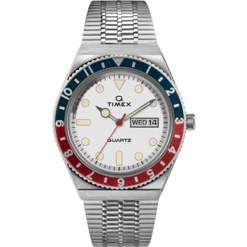 【TIMEX】天美時 Q TIMEX復刻系列 經典手錶 (藍紅白 TXTW2U61200)