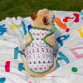 狗狗降溫背心夏天法斗巴哥冷感涼涼衣雪納瑞小型犬防中暑寵物用品