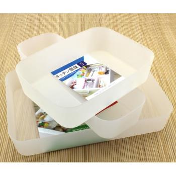PP日式磨砂面桌面抽屜整理盒收納盒儲物盒小盒子塑料盒