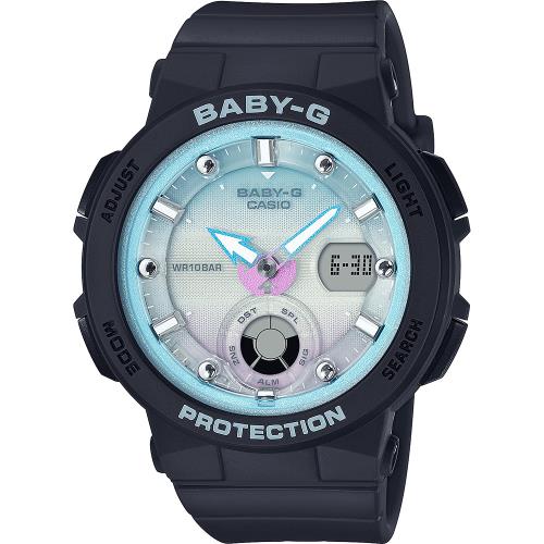 CASIO 卡西歐 BABY-G 海洋珍珠貝殼手錶(BGA-250-1A2)