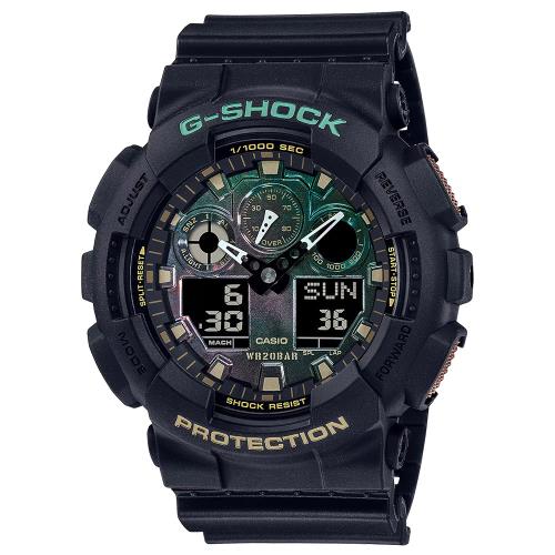 CASIO 卡西歐G-SHOCK 鏽鐵意象手錶(GA-100RC-1A)|G-SHOCK|ETMall東森購物網