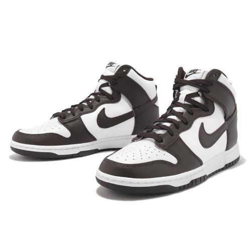 Nike 休閒鞋Dunk HI Retro BTTYS 男鞋白棕高筒皮革Palomino DV0829-100