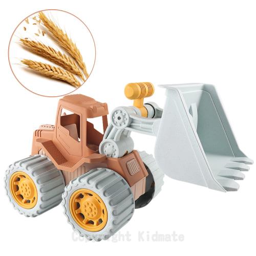 《 KIDMATE 》環保麥稈推土機(沙灘玩具)