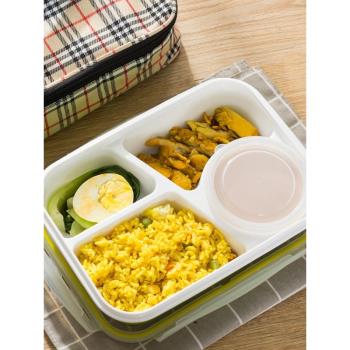 飯盒便當盒微波爐分格成人員工快餐盒多格密封學生上班族食堂餐盤