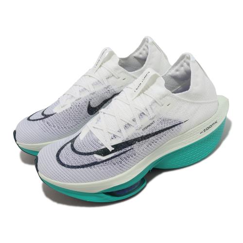 Nike 競速跑鞋Air Zoom Alphafly Next% 2 男鞋白綠氣墊馬拉松