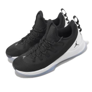 Nike 籃球鞋 Jordan Ultra Fly 2 Low 男鞋 黑 白 氣墊 緩震 運動鞋 喬丹 低筒 AH8110-010