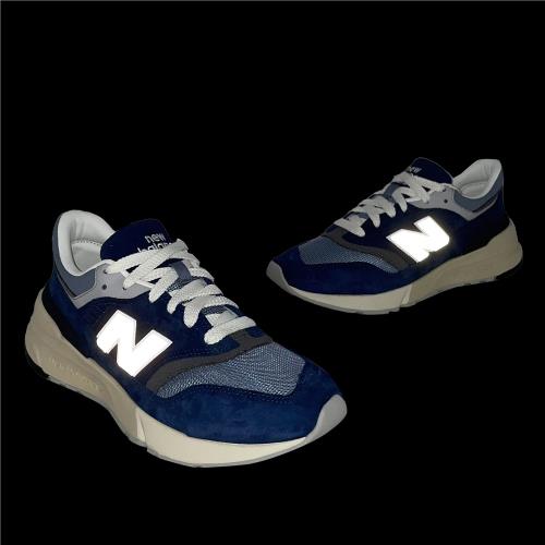 New Balance 休閒鞋997R 男鞋女鞋藍灰運動鞋復古NB 紐巴倫U997RHB-D