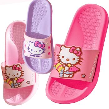 Hello Kitty兒童拖鞋防滑可愛親子室內家用寶寶涼拖鞋浴室女童夏