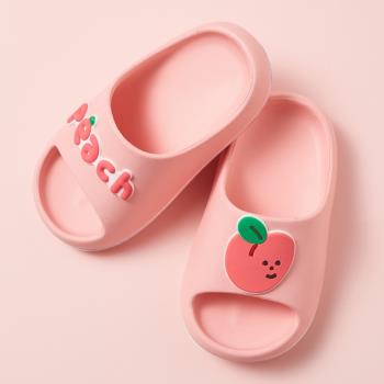 夏季eva一體成型可愛兒童拖鞋