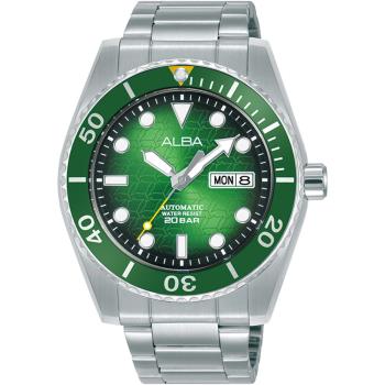 ALBA 雅柏 Mechanical 潮流百搭機械腕錶(Y676-X047G/AL4437X1)-43mm