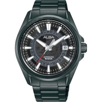 ALBA 雅柏 Mechanical 透明面板機械腕錶(Y675-X008SD/AU4025X1)-43mm