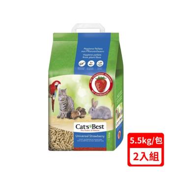 德國凱優Cat′s Best-草莓味粗顆粒 5.5kg X(2入組)