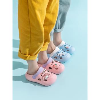 三麗鷗夏季可愛卡洛米兒童洞洞鞋