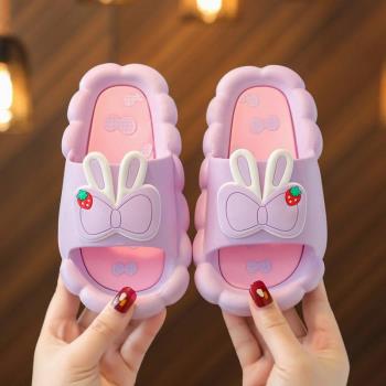 女童兒童拖鞋女士小女孩夏款夏季2023新款室內家居防滑寶寶涼拖鞋