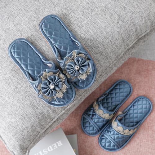 家居拖鞋夏天女室內居家公主風高檔歐式情侶家用軟底舒適防滑春秋