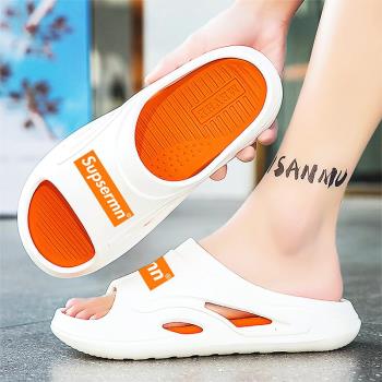 網紅夏季ins潮流韓版個性拖鞋
