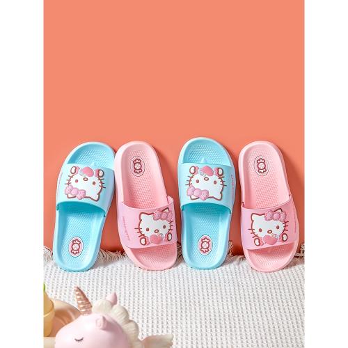 Hello Kitty夏季公主女童拖鞋