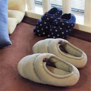 軟綿綿胖乎乎~尋光設計 日本經典防滑靜音拖鞋男女情侶保暖家居鞋