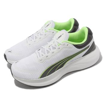Puma 慢跑鞋 Scend Pro 男鞋 女鞋 白 綠 黑 針織 緩震 運動鞋 37877605
