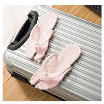 旅行便攜式折疊拖鞋飛機酒店旅游男女洗澡神器防滑便攜超輕出差