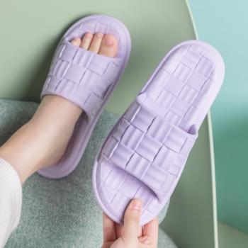 2022新款涼拖鞋女夏季浴室洗澡軟底防滑拖鞋室內家居家用情侶拖鞋