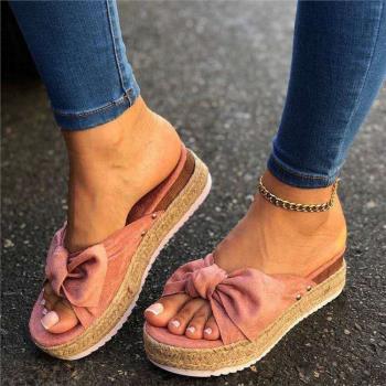 2020 women wedge sandals summer slippers big size 43女涼拖鞋