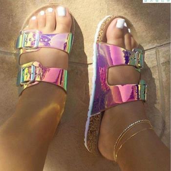 2021 summer slipper flat ladies sandals women shoes 拖鞋涼鞋