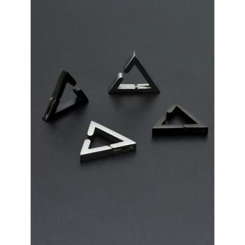 原創潮牌三角形幾何造型耳骨夾