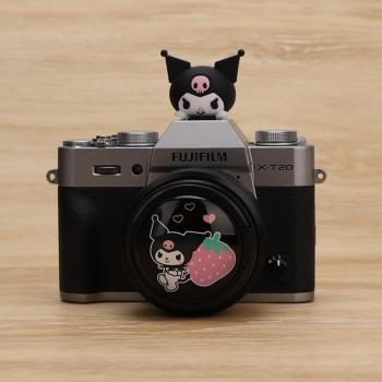 庫洛米 相機卡通鏡頭蓋熱靴M50適用佳能200D小痰盂49MM52 58 43等