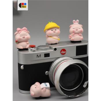 N+PARK 可愛豬豬 創意熱靴蓋 卡通相機單反微單可愛 配件