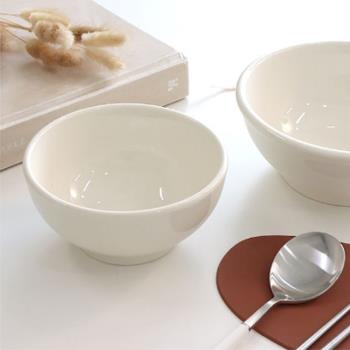 出口余單純白骨質瓷小碗米飯碗甜品碗飯碗湯碗面碗沙拉碗陶瓷餐具