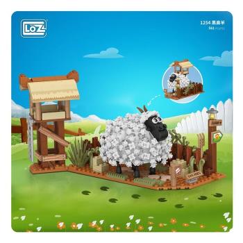 Loz LOZ 積木農場系列- 小綿羊1pc