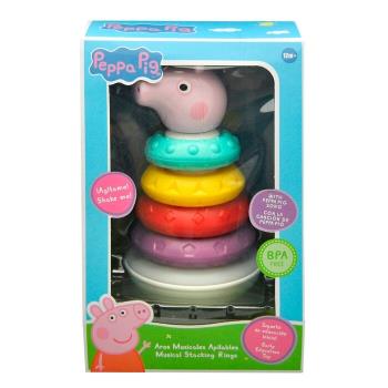 Peppa Pig 粉紅豬小妹-疊疊環玩具1set
