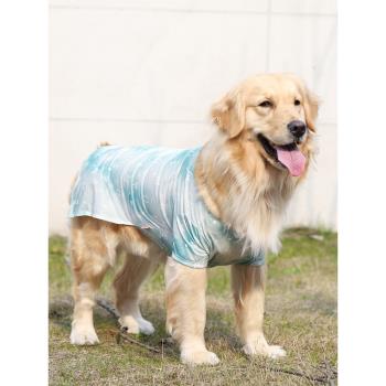 狗狗衣服夏季薄款大狗拉布拉多薩摩耶邊牧中型大型犬夏天金毛背心