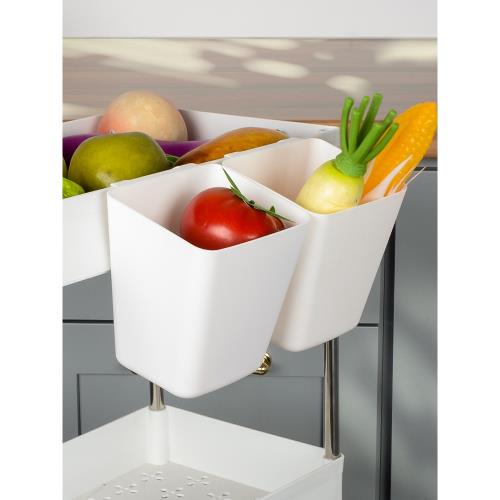 小推車掛籃廚房移動小掛籃筷子掛桶收納盒懸掛收納筐掛盒收納盒