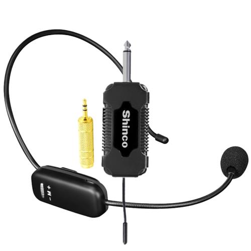 Shinco/新科H93無線耳麥話筒教學戶外演出拉桿音響頭戴式耳麥
