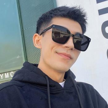 2022韓版男士新款墨鏡時尚ins網紅款眼鏡偏光防紫外線太陽鏡女潮