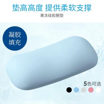 日本SANWA護腕墊鼠標墊手托硅膠手枕掌托果凍質感柔軟Q彈創意舒適