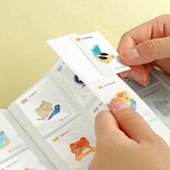 韓國進口2寸照片相冊證件照相冊本收納冊紀念冊兒童記錄冊集郵冊