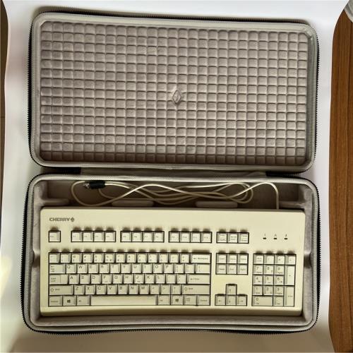適用櫻桃CHERRY G80-3000/3494機械鍵盤收納保護硬殼包袋套盒箱子