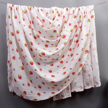 夏季純棉雙層紗布床單超薄款多功能加大毛巾被單雙人全棉空調蓋毯