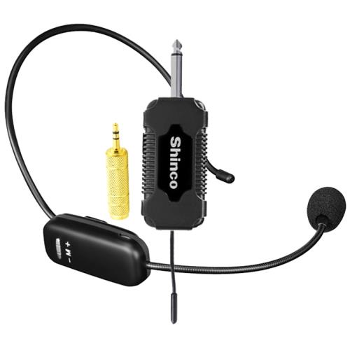 Shinco/新科H92S即插即用無線耳麥無線話筒U段調頻拉桿音響耳麥