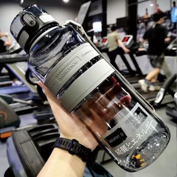 運動水杯大容量男健身水壺戶外2000ml超大號杯子夏季塑料便攜水瓶
