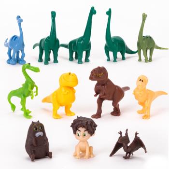 恐龍系列主題蛋糕裝飾擺件恐龍動物小樹兒童男孩生日周歲蛋糕插件
